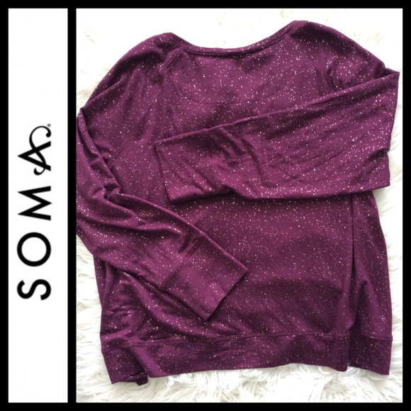 NWOT Soma Intimates Luxe Pajama Top - Picture 4 of 7